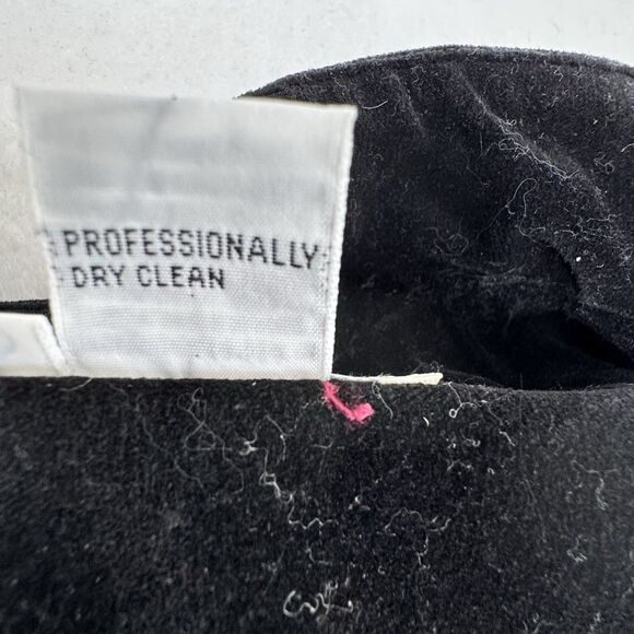 Doncaster Womens Velvet Metallic Jacquard Vest Sz 8 Gold Silver Evening Shimmer - Picture 12 of 15